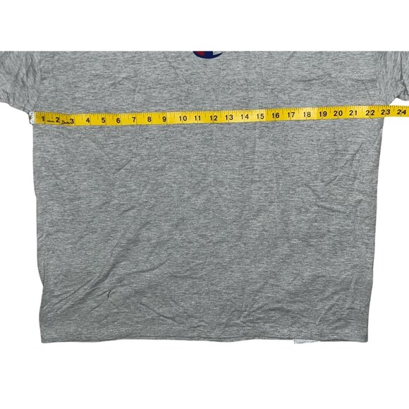 Champion California Crewneck Short Sleeve Casual T Shirt Sz XL Mens Gray - Picture 9 of 11